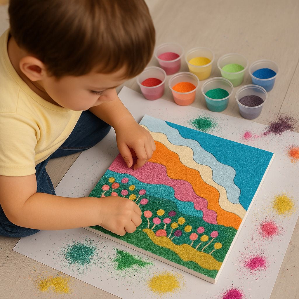 Dimorra Kids X Sand Painting