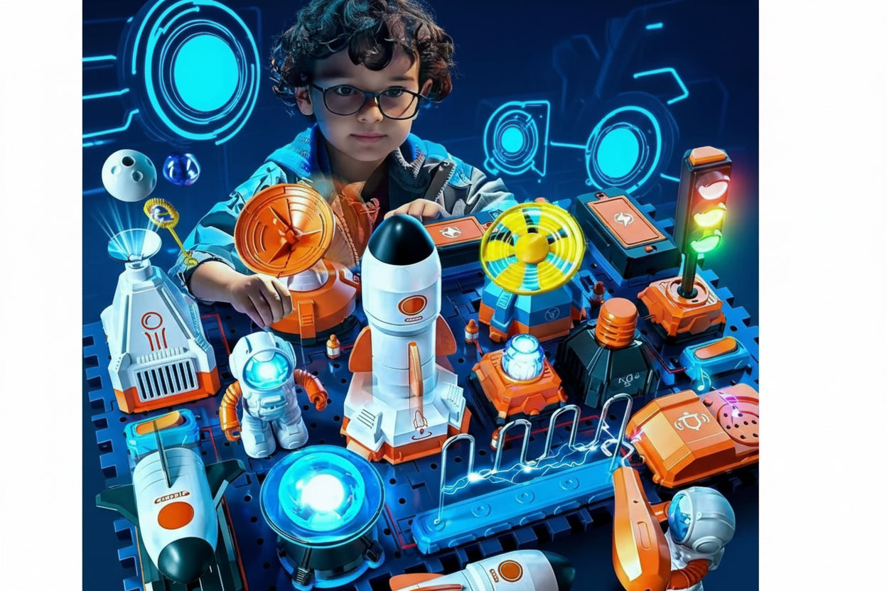 STEM Space Explorer Electronic Blocks