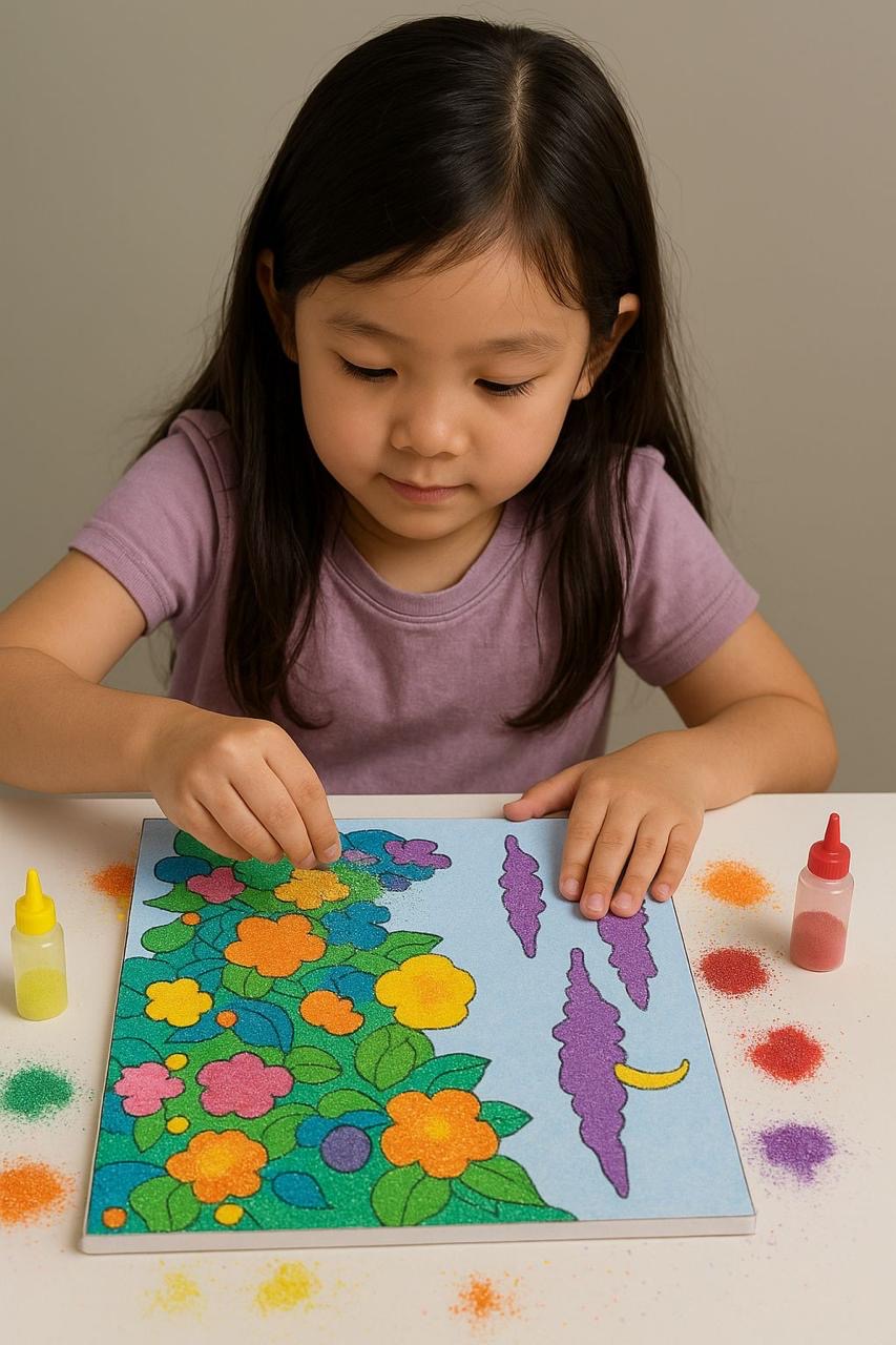 Dimorra Kids X Sand Painting
