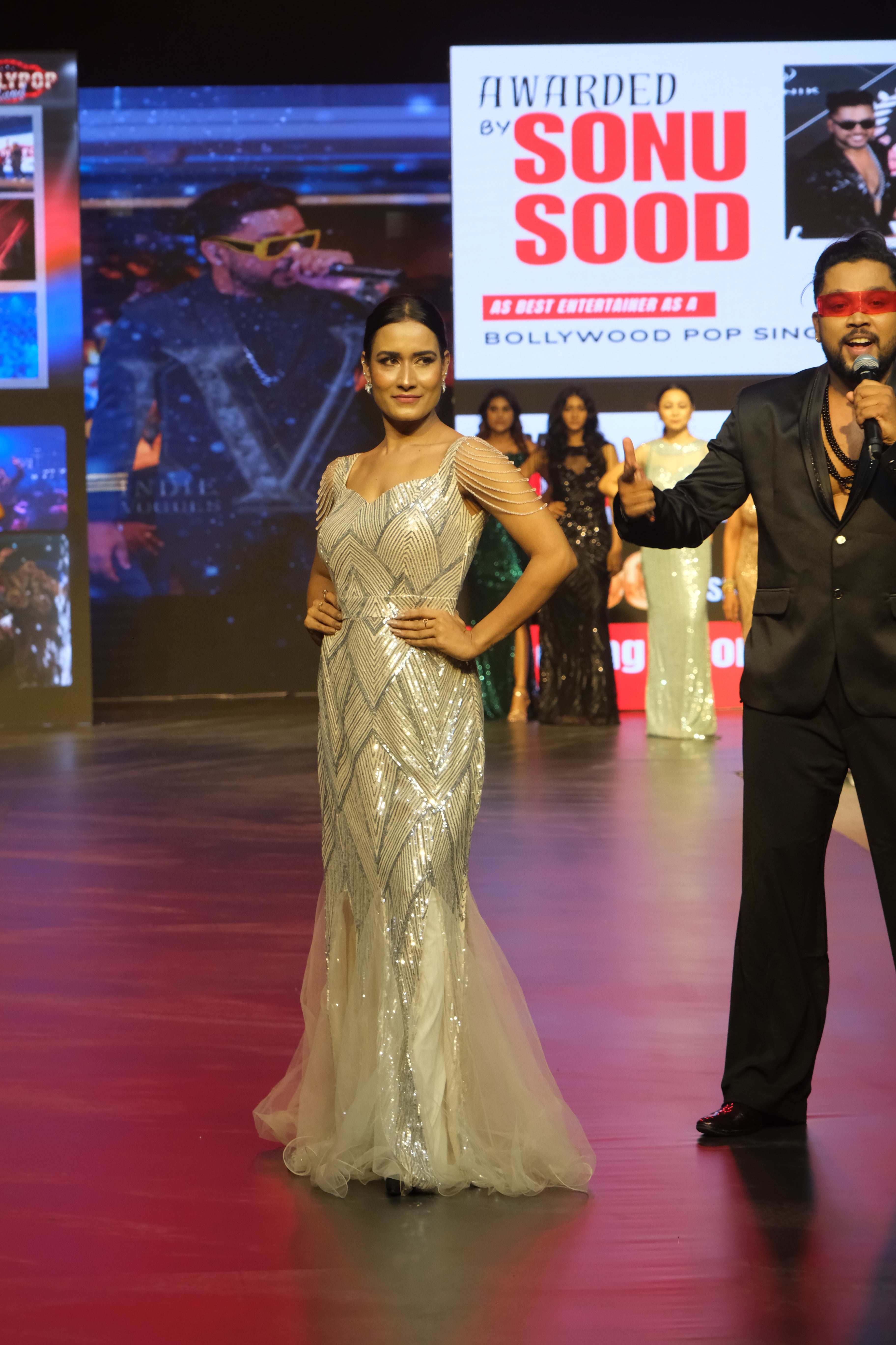 Silver Symphony Gown