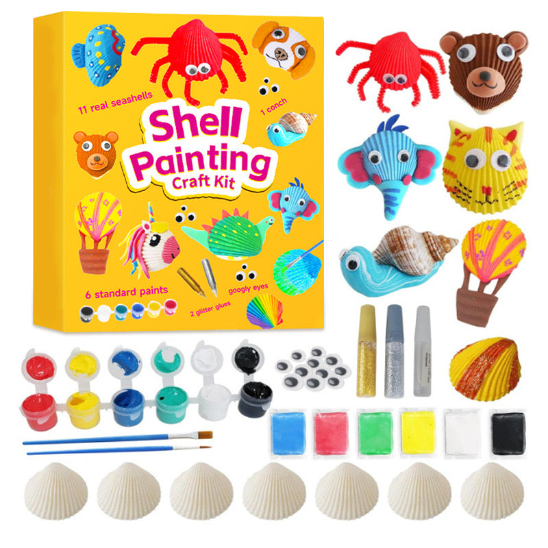Shell Painting Craft Kit for Kids