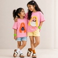 DIY Dress-Up Doll T-Shirt for Girls | Interactive 3D Hair & Outfit Tee