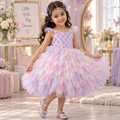 Enchanted Mermaid Princess Summer Tutu Dress for Little Girls - Premium Birthday Lolita Gown