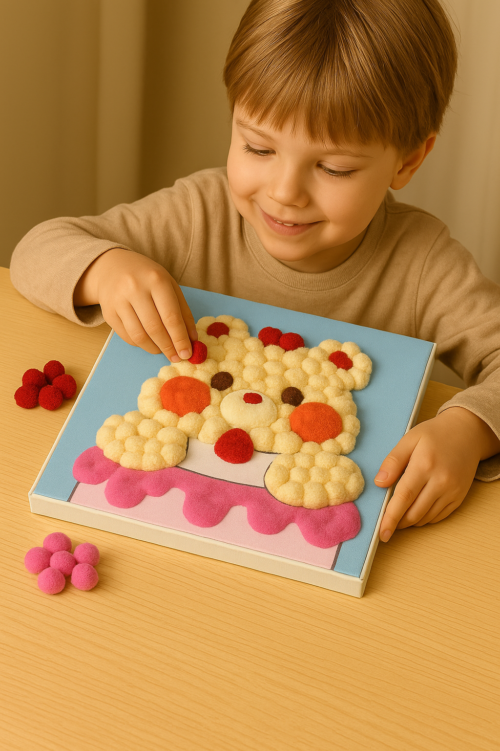 LILDNA Fur Ball Sticky Ball Activity Set for Kids