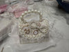 New Pearl Bow Little Fragrance Mini Girls Princess Pearl Handheld Crossbody Accessories Bags Wholesale