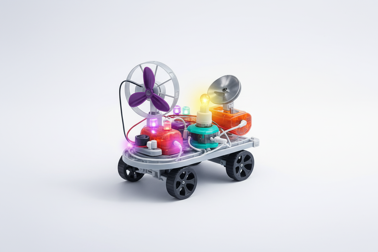 Electro Builder Pro Circuit Construction Kit (201 PCS)