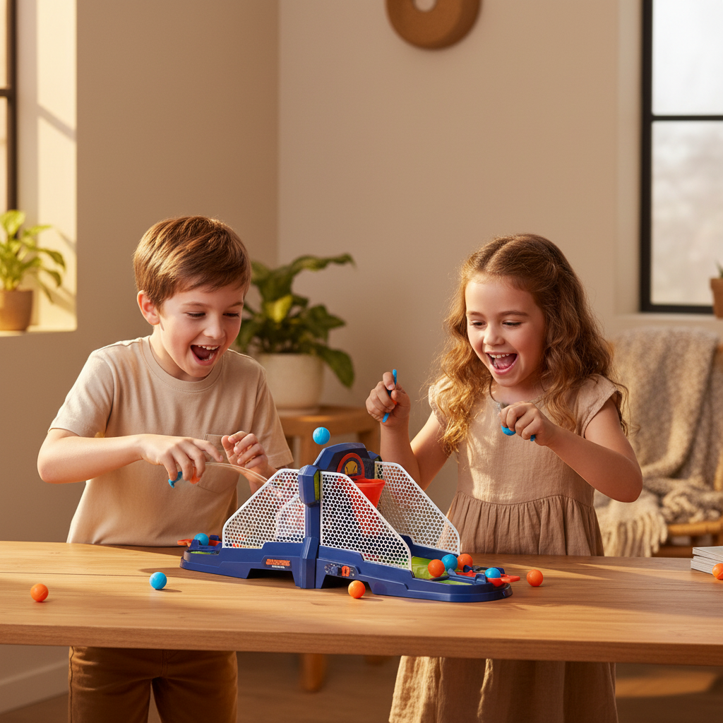 FlipShot Arena – Table-Top Ball Challenge