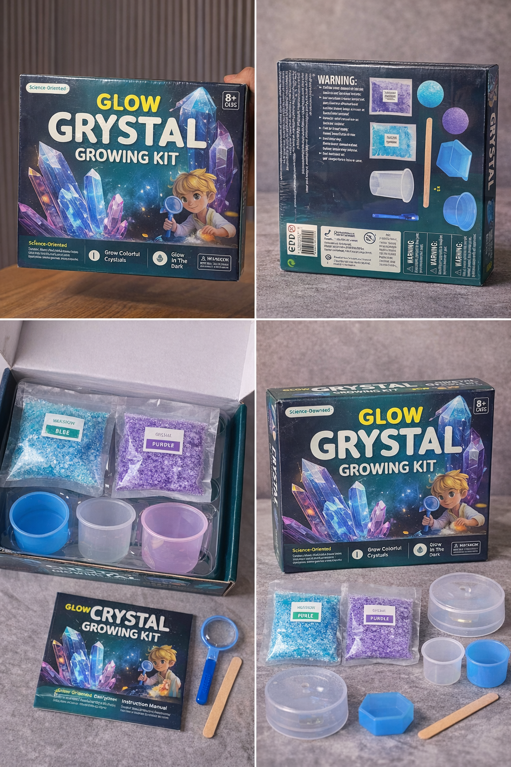 Radiant Rocks Crystal Growing Kit