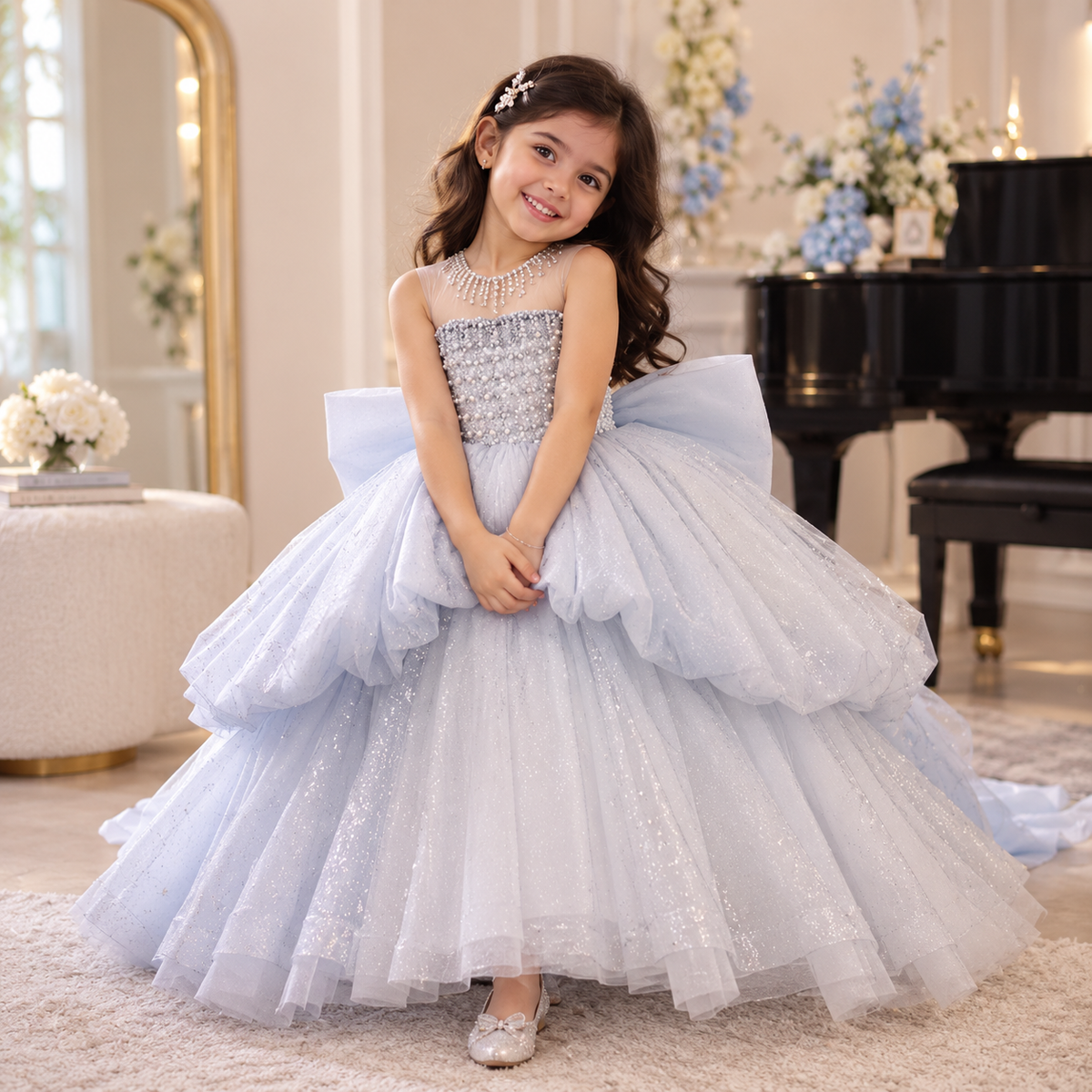 Large-Tail Princess Gown