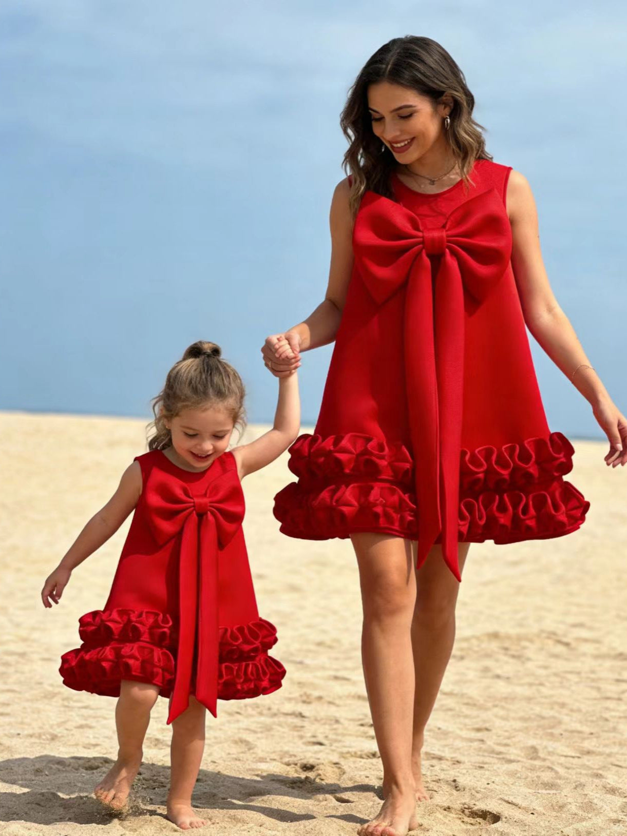 Enchanted Disney-Inspired Princess Birthday Dress for Girls - Elegant Bow Detail