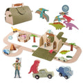Zoom into a Dino-Mite Adventure  LilDNA Club's Dinosaur Race Car Track Playset!