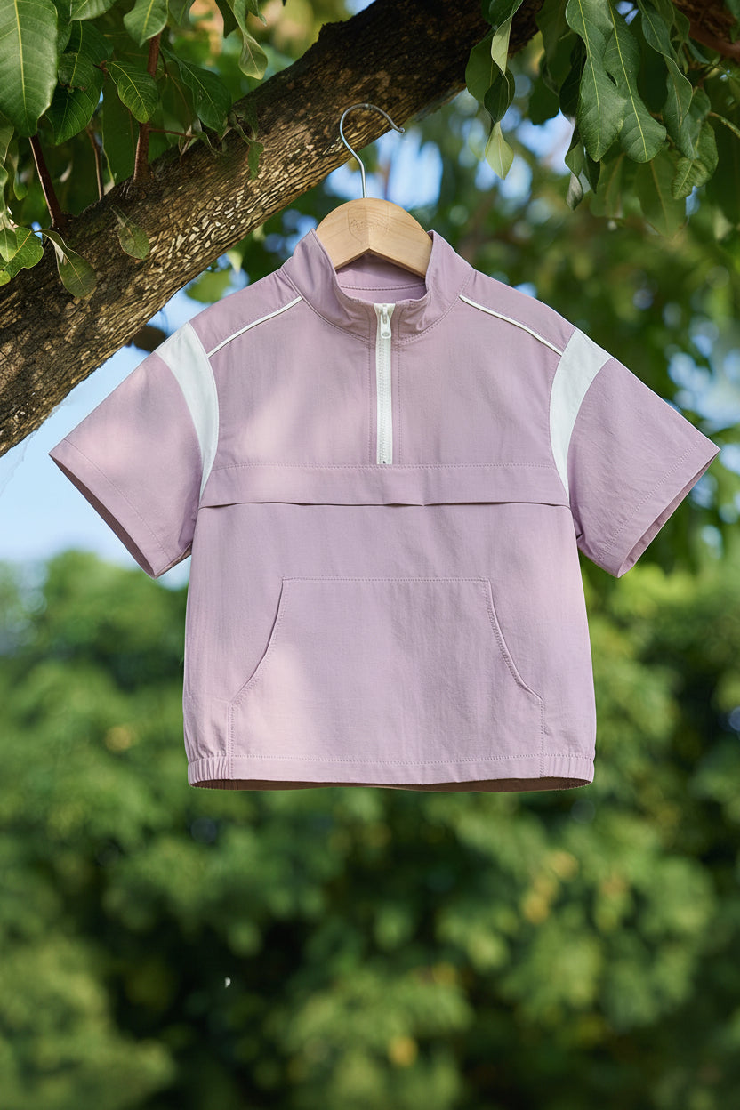 Beitais [Cooling and Antibacterial UPF50+] Children's Summer Set for Boys and Girls, Outdoor Sun Protection Short-Sleeve Baby Shorts