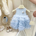 Disney-Inspired Enchanted Mesh Summer Dress for Baby Girls - 2026 Collection