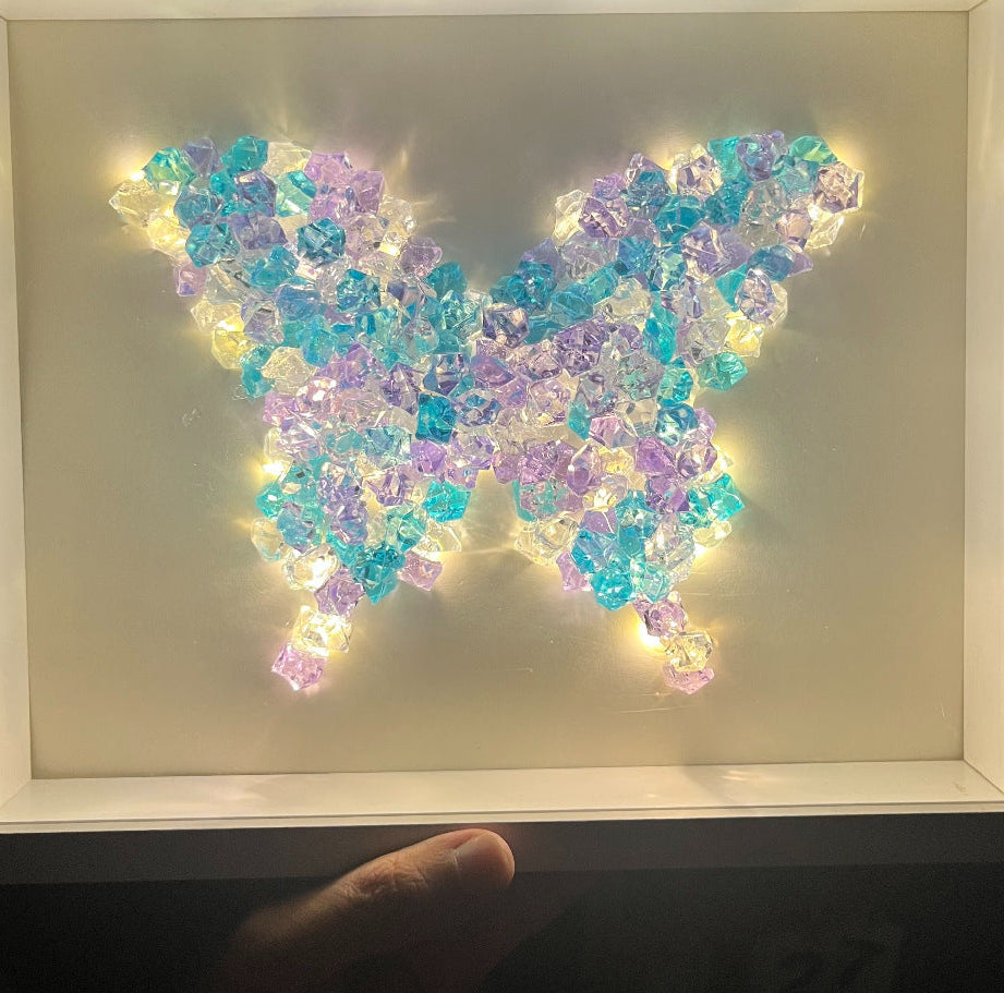 Moon Crystal Night Light - A Dreamy Handmade Gift