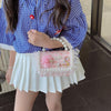 New Pearl Bow Little Fragrance Mini Girls Princess Pearl Handheld Crossbody Accessories Bags Wholesale