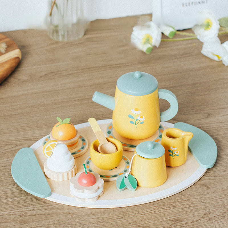 🍳🌟 LilDNA Club’s Wooden Pretend Kitchen Set – Where Tiny Chefs Cook Up Big Dreams! 🌟🍳