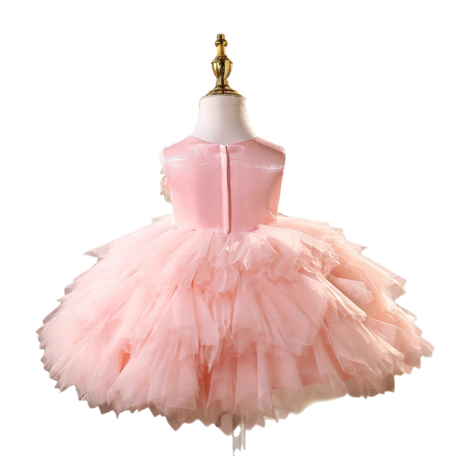 Children's Birthday First Birthday Princess Dress Light Luxury Niche 2026 New Model Host Flower Girl Girl's Piano Performance Dress