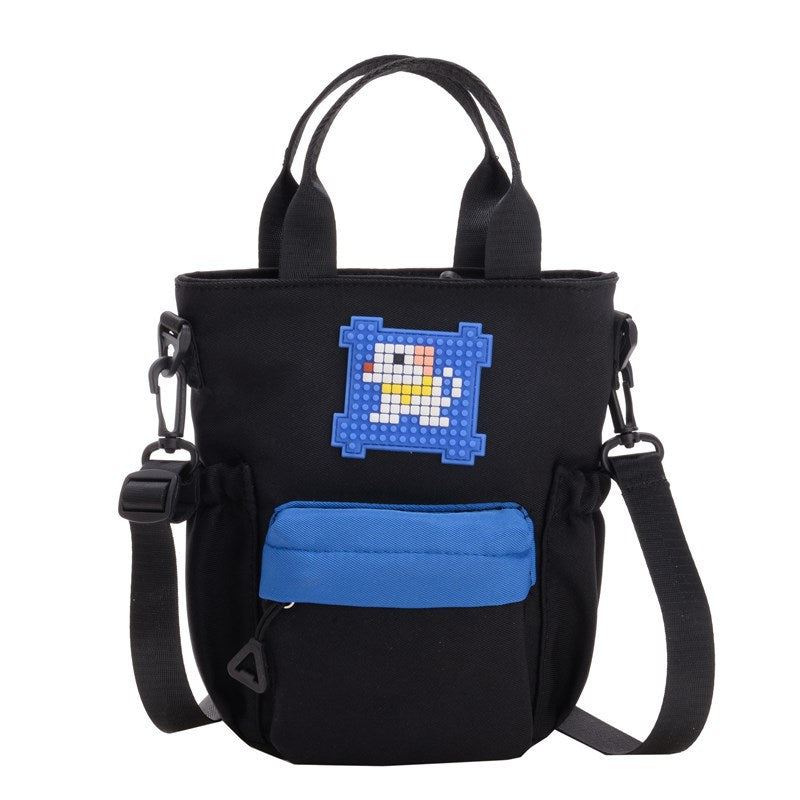 Parent-child Color Crossbody Bag Internet Popular Outdoor Sports Shoulder Bag Creative Practical Travel All-match Mother Children's Bag