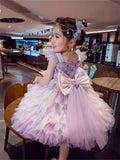 Enchanted Mermaid Princess Summer Tutu Dress for Little Girls - Premium Birthday Lolita Gown