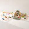 Children's Dinosaur Race Car Track Playset