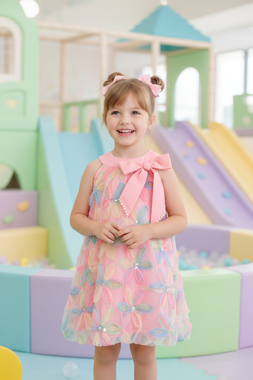 Three-Dimensional Petal Patchwork