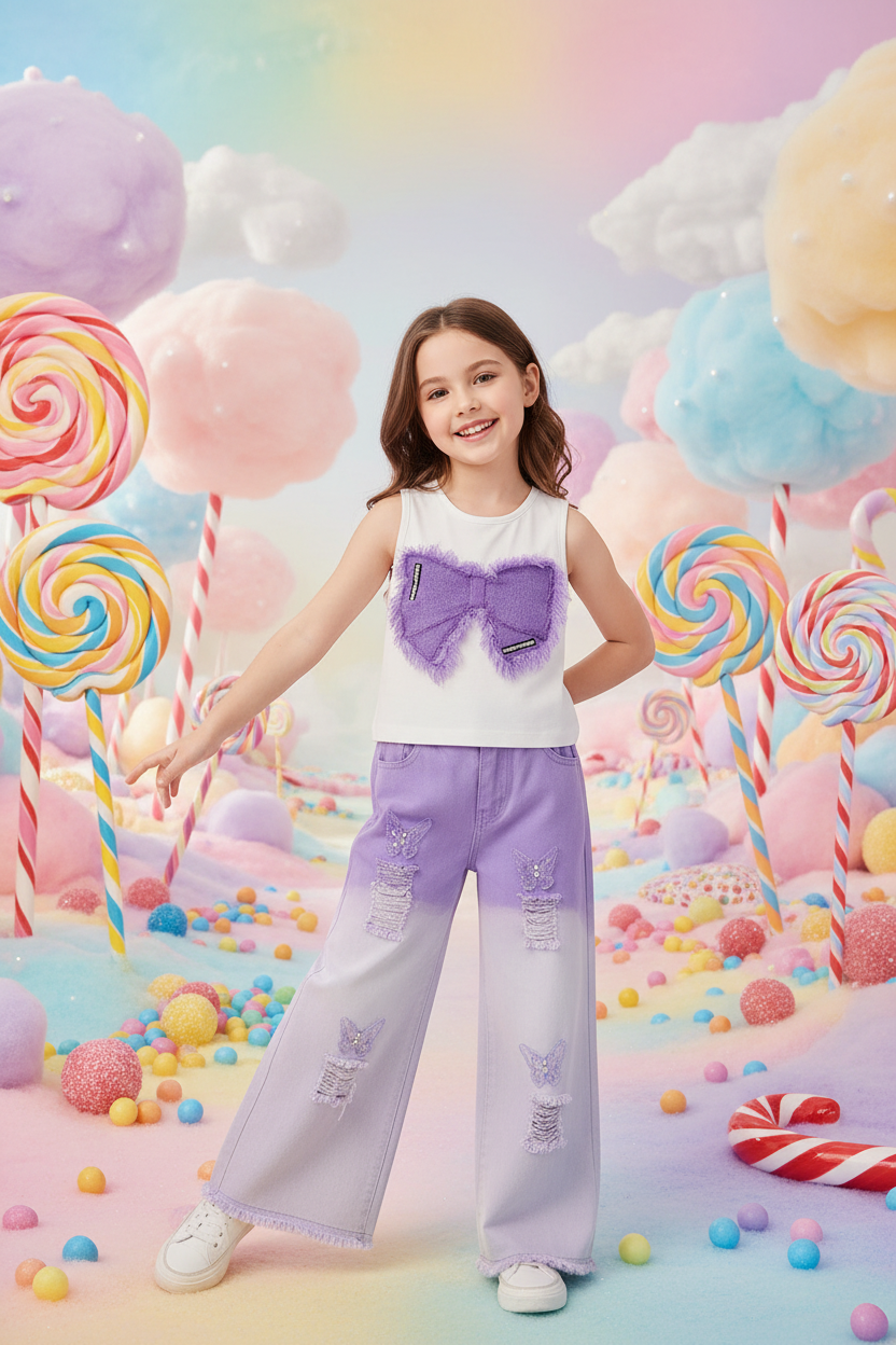 Ancorelala Girls Summer Suit