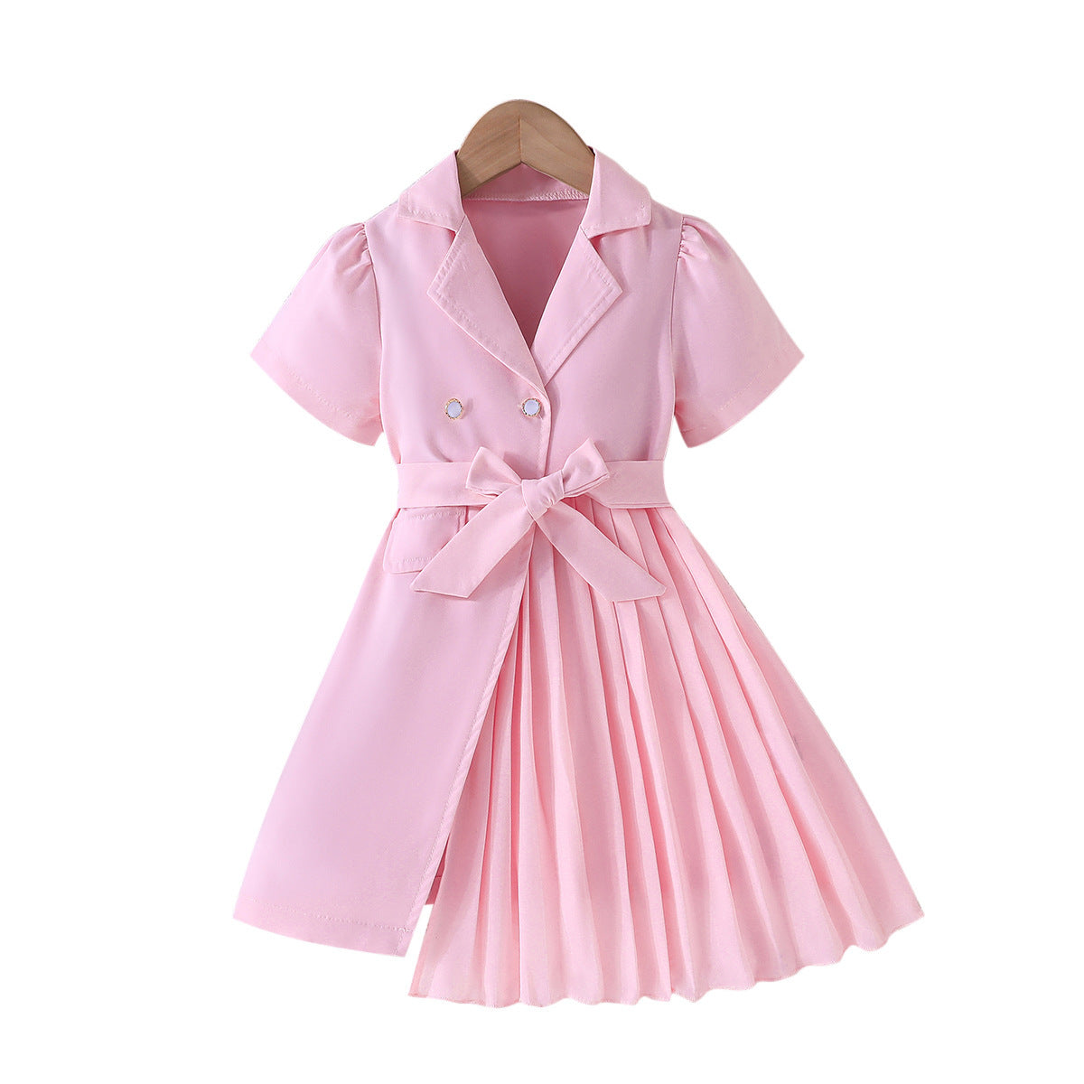 2021 European and American Cross-Border New Fashion Dress with Chiffon Belt Suit Puff Sleeve Dress Manufacturer
