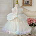 Disney-Inspired Enchanted Butterfly Fairy Dress - Girls' 2025 Birthday Gauze Gown