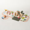 Children's Dinosaur Race Car Track Playset