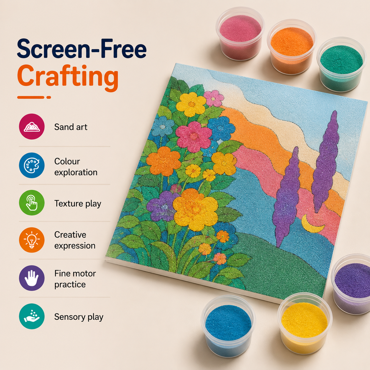 Sand Sparkle Art Kit
