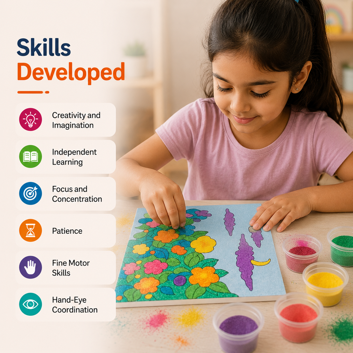 Sand Sparkle Art Kit