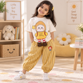 Summer Loose Short-Sleeve Star Print Fashionable Casual Set