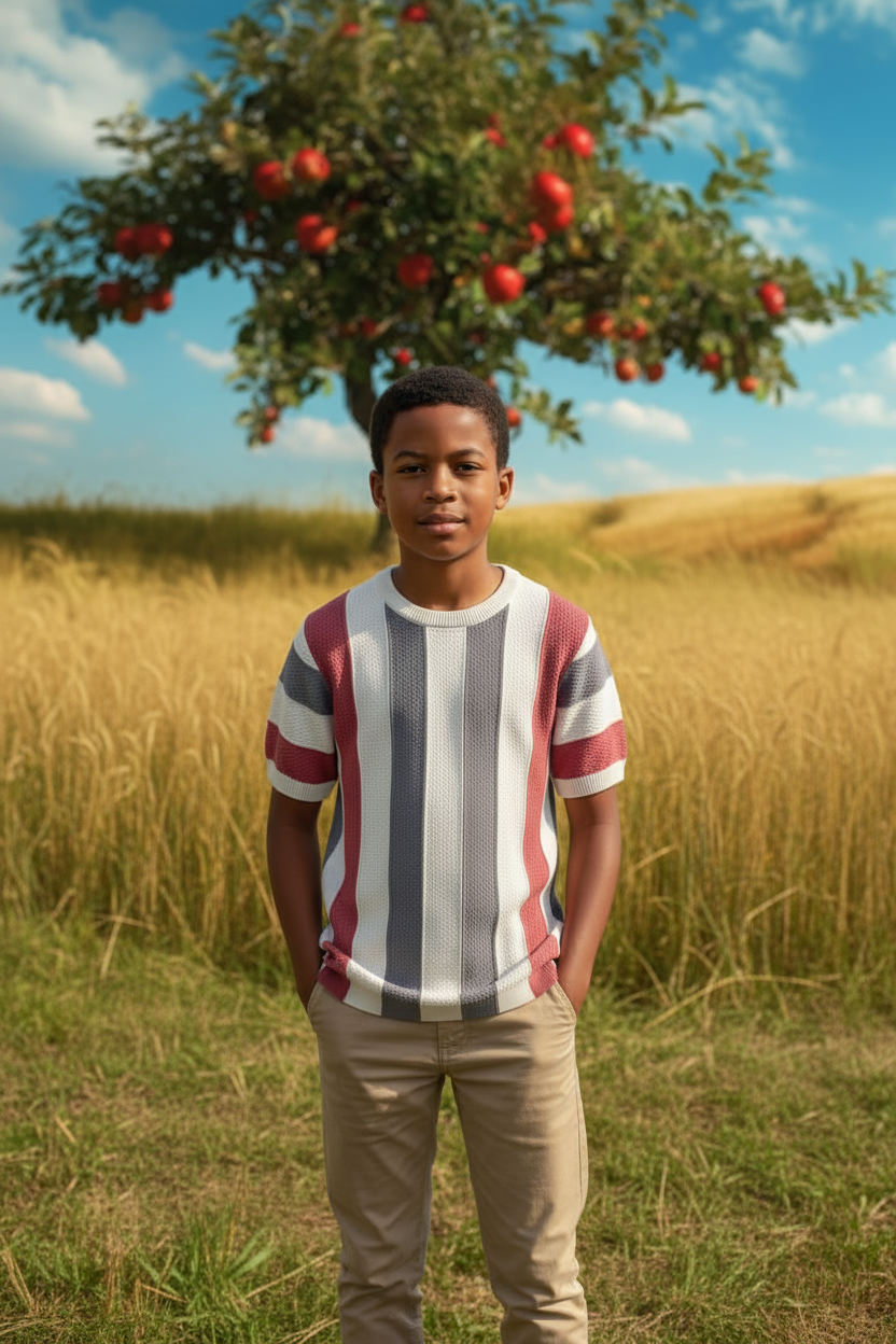 BOYS TSHIRT FOR WINTERS IN STRIPES