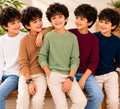 SOLID COLOR PULLOVERS