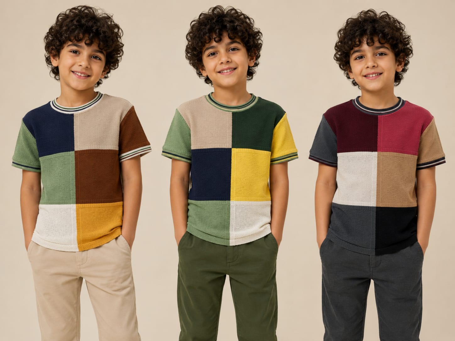 COLOR BLOCK TSHIRT