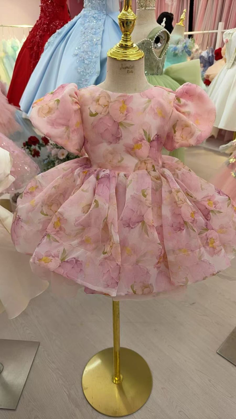 FLORAL GARDERN DRESS