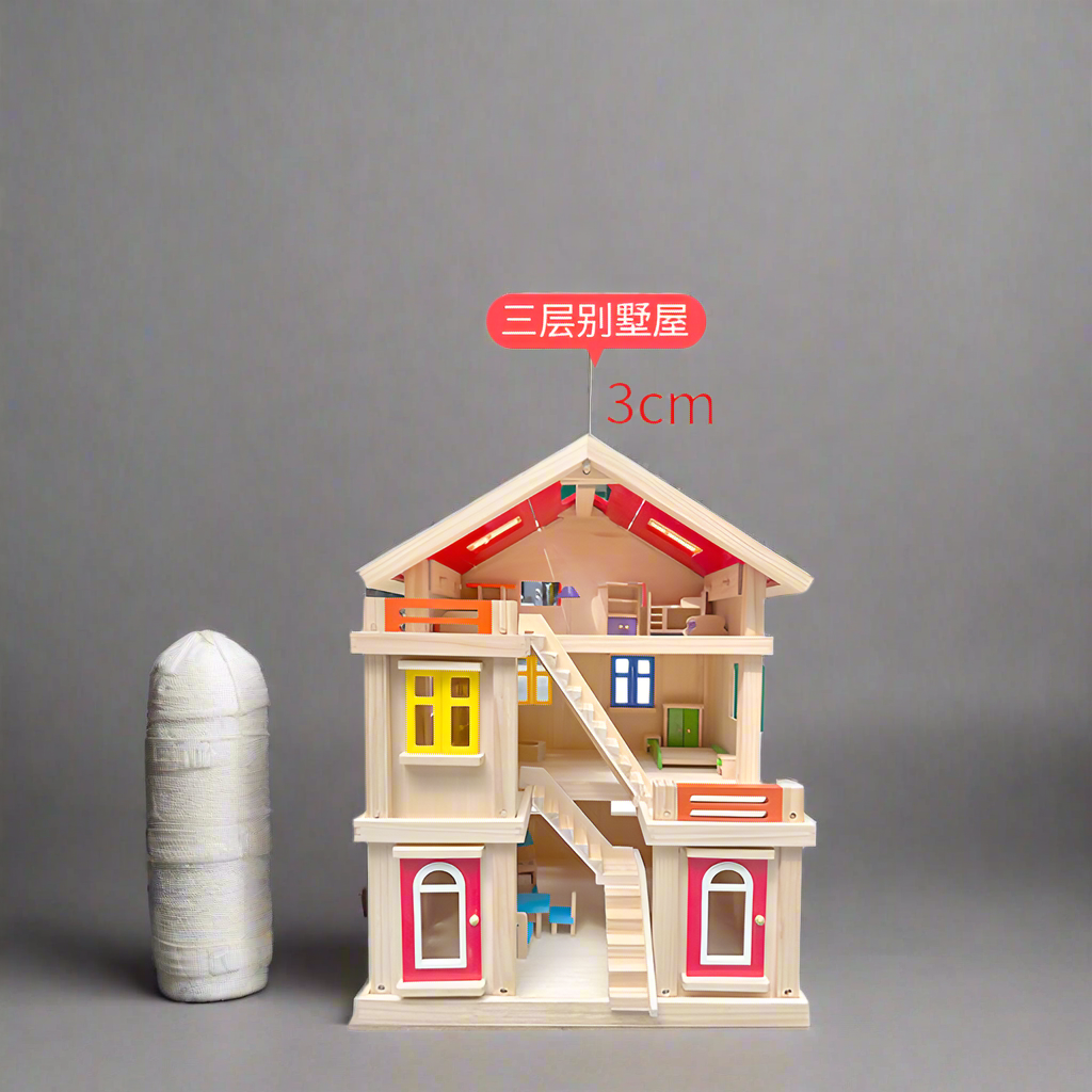 Lil D&A – Premium Children's Wooden Play House | Made in India | BIS Certified