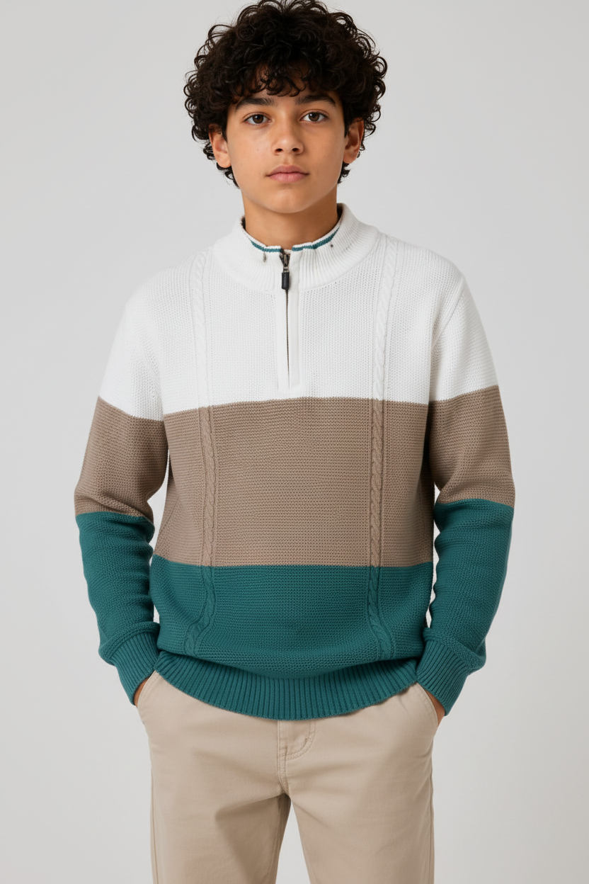 Boy 2 - White Teal