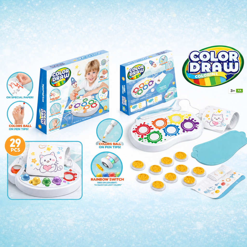 Color Draw Art Kit for Kids