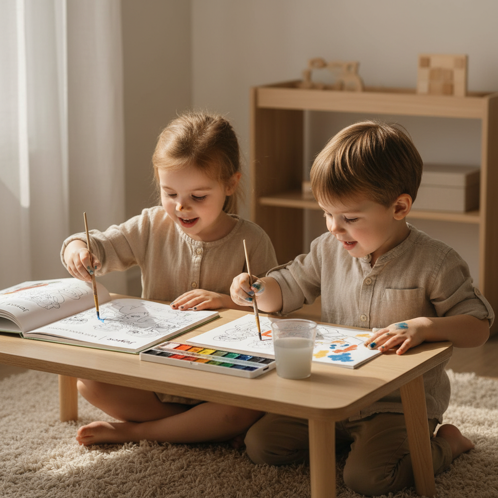 “Dream Jobs” Watercolor Painting Book