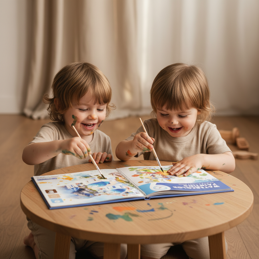 Premium Watercolor Painting Book