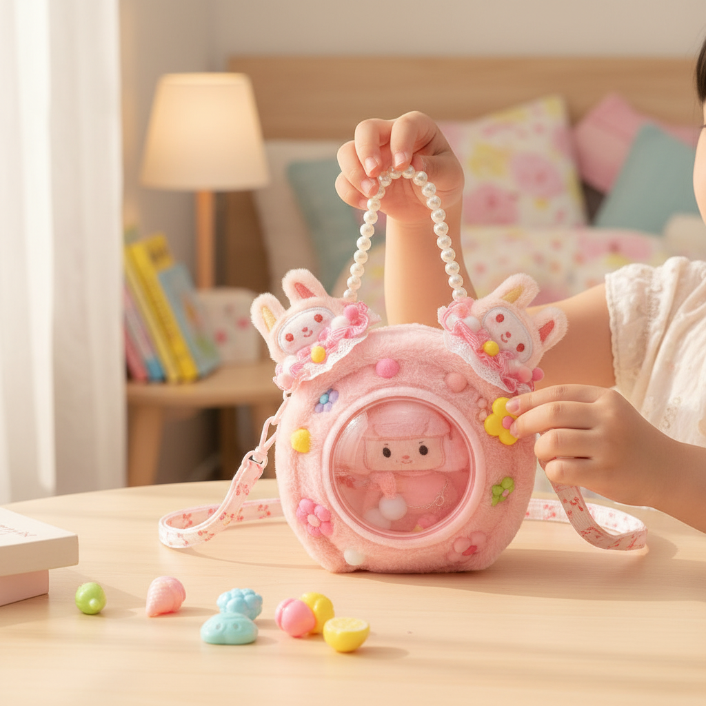 Bunny Dreams Pink Carry Bag Playset