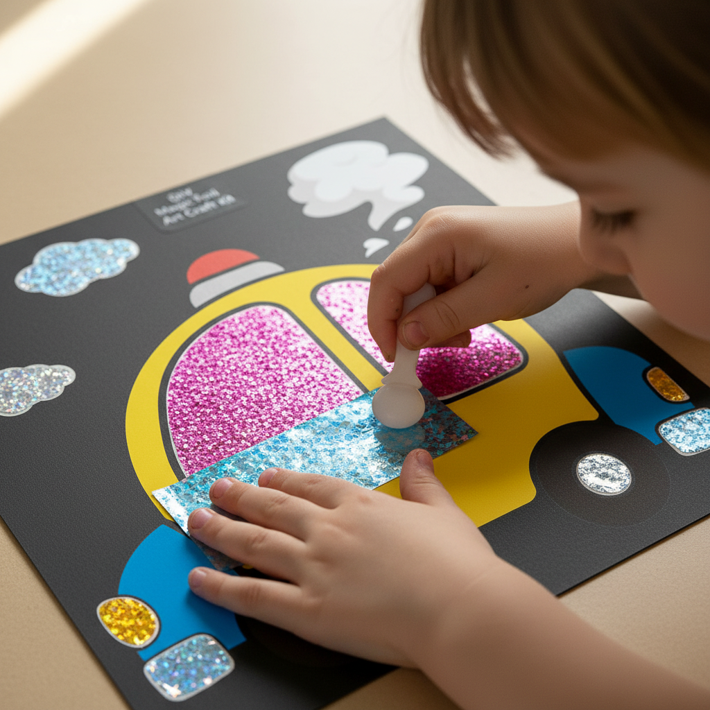 DIY Magic Foil Art Craft Kit for Kids