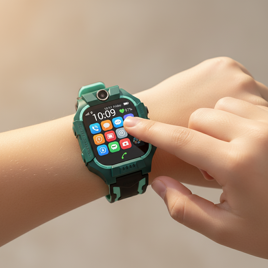 4G Smart Video Calling Watch with GPS & SOS