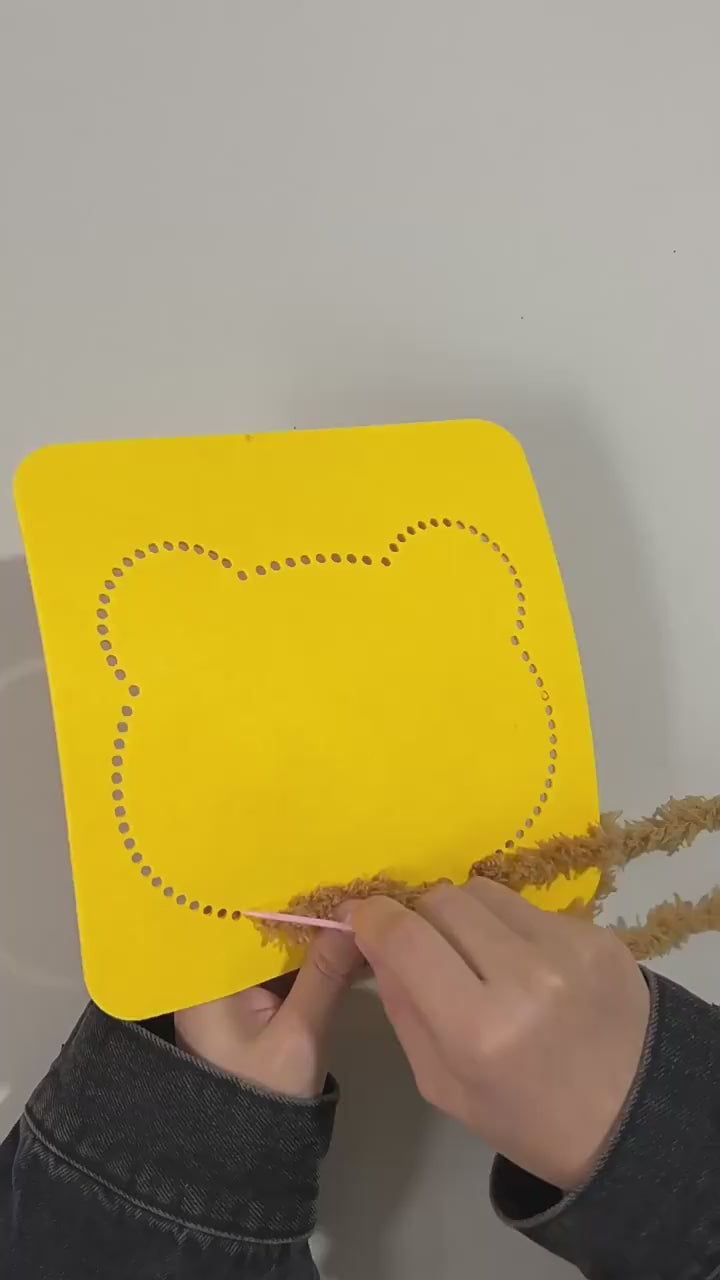 DIY Hand-Sewn Felt Playdough Kit for Kids - Creative and Educational Fun