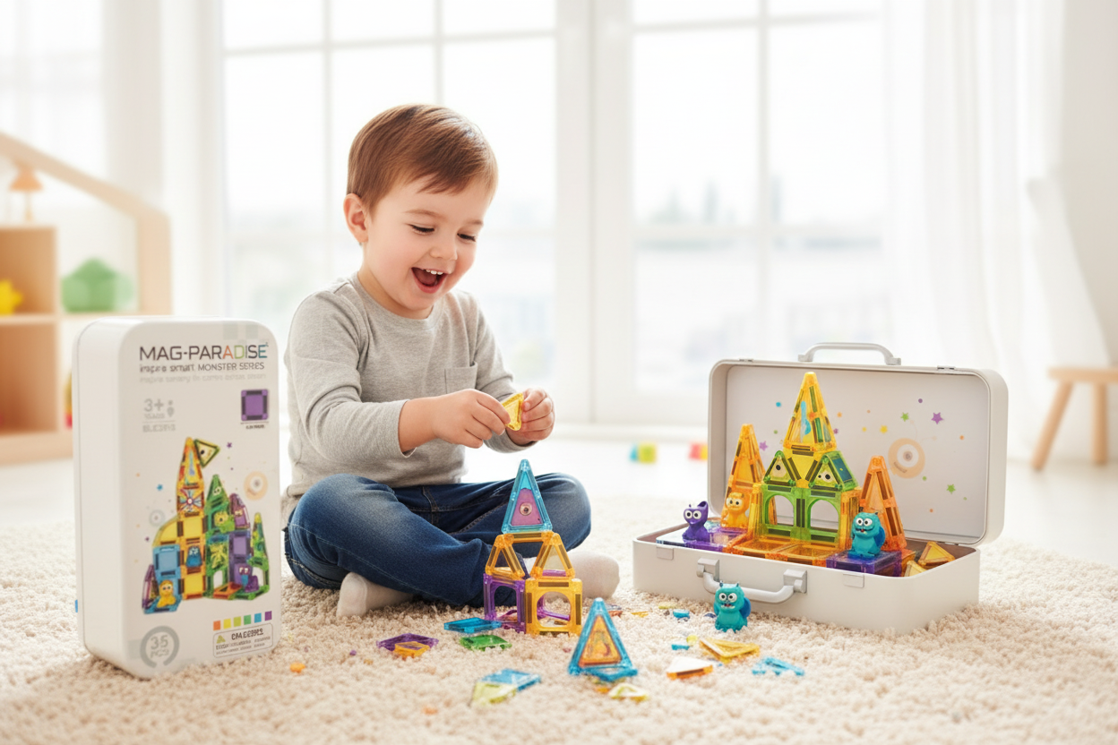 Magnetic tiles